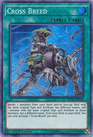 Cross Breed MP19-EN124 YuGiOh 2019 Gold Sarcophagus Tin Mega Pack