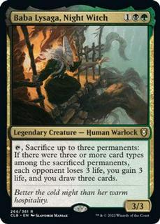 Baba Lysaga, Night Witch