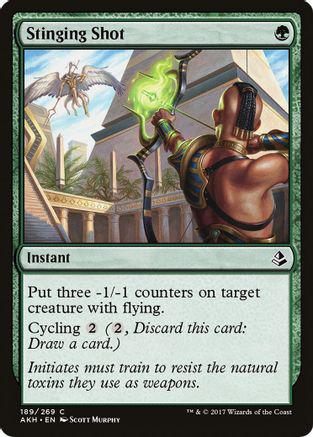 Stinging Shot #189 Magic Amonkhet