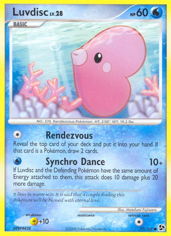 Luvdisc #77 Pokemon Great Encounters
