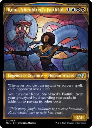 Rona, Sheoldred's Faithful #58 Magic Multiverse Legends