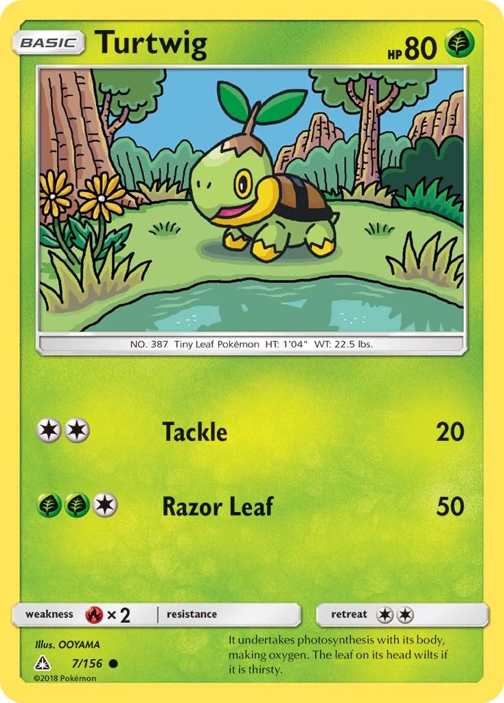 Turtwig #7 Pokemon Ultra Prism
