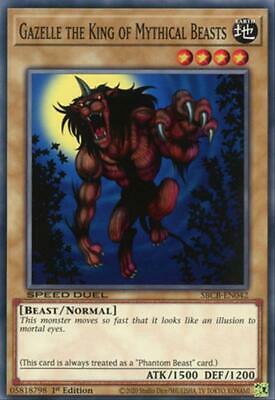 Gazelle the King of Mythical Beasts SBCB-EN042 YuGiOh Speed Duel: Battle City Box