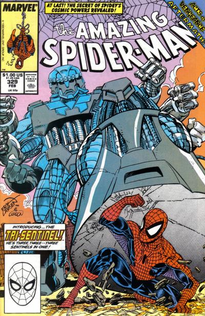 Amazing Spider-Man #329 (1990) Comic Books Amazing Spider-Man