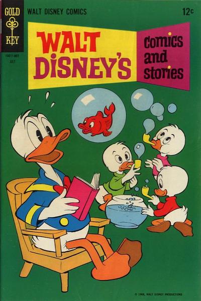 Walt Disney's Comics and Stories #334 (1968) Comic Books Walt Disney's Comics and Stories