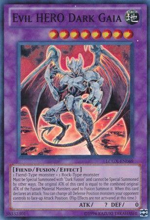 Evil HERO Dark Gaia LCGX-EN069 YuGiOh Legendary Collection 2: The Duel Academy Years Mega Pack