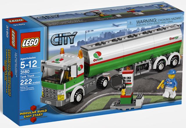 Tank Truck #3180 LEGO City