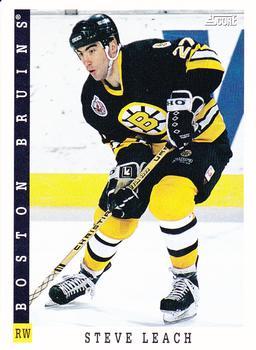 Steve Leach #88 Hockey Cards 1993 Score