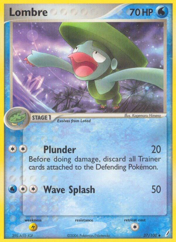 Lombre #37 Pokemon Crystal Guardians