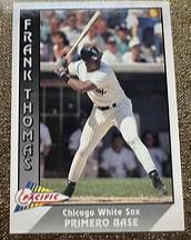 Frank Thomas #3 Baseball Cards 1991 Pacific Senior League