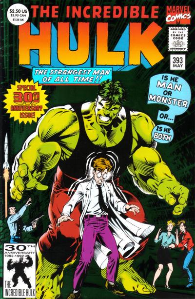 The Incredible Hulk #393 (1992) Comic Books Incredible Hulk