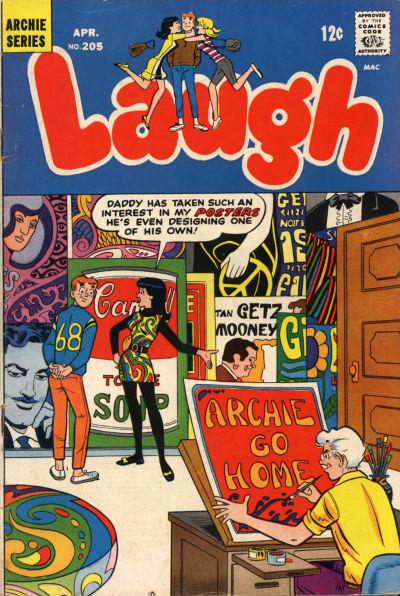 Laugh Comics #205 (1968) Comic Books Laugh Comics