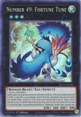 Number 49: Fortune Tune KICO-EN048 YuGiOh Kings Court