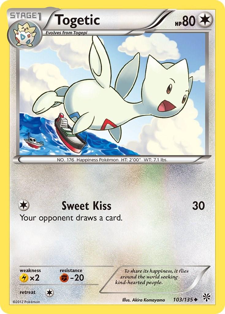 Togetic #103 Pokemon Plasma Storm