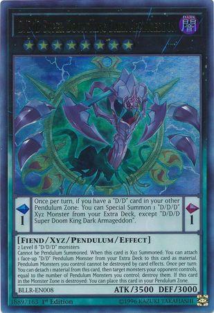 D/D/D Super Doom King Dark Armageddon BLLR-EN008 YuGiOh Battles of Legend: Light's Revenge