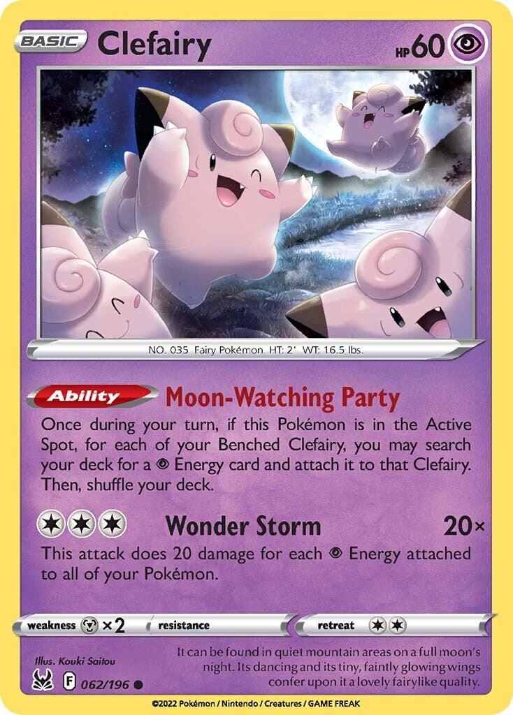 Clefairy #62 Pokemon Lost Origin