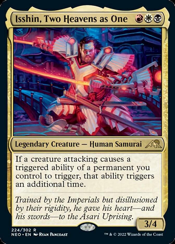Isshin, Two Heavens as One #224 Magic Kamigawa: Neon Dynasty