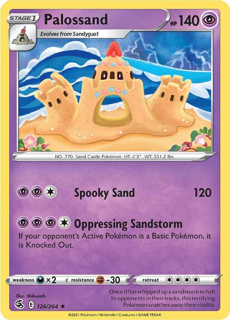Palossand #126 Pokemon Fusion Strike