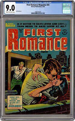First Romance Magazine #25 (1953) Comic Books First Romance Magazine