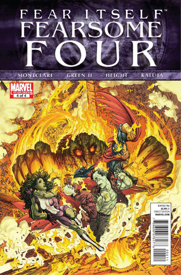 Fear Itself: Fearsome Four #4 (2011) Comic Books Fear Itself: Fearsome Four