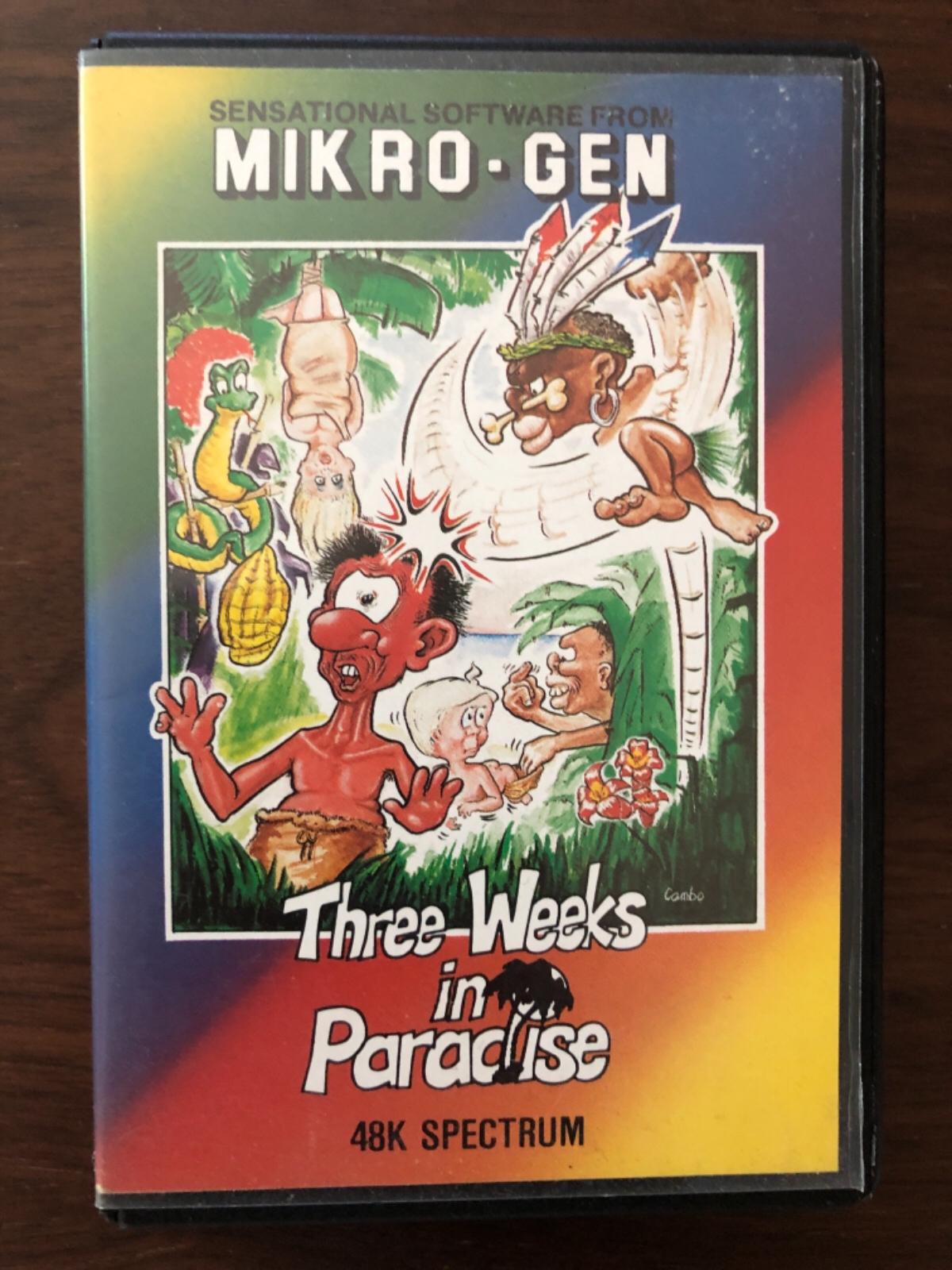 Three Weeks in Paradise ZX Spectrum