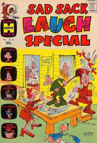 Sad Sack Laugh Special #45 (1968) Comic Books Sad Sack Laugh Special