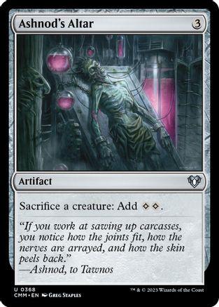 Ashnod's Altar #368 Magic Commander Masters