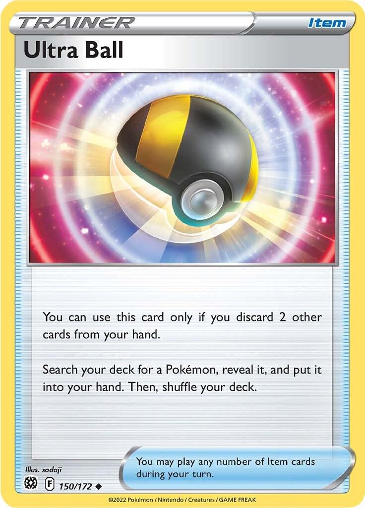Ultra Ball #150 Pokemon Brilliant Stars