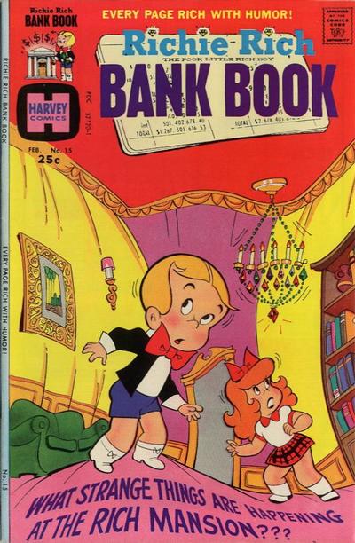 Richie Rich Bank Book #15 (1975) Comic Books Richie Rich Bank Book