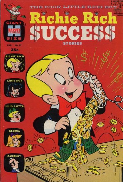 Richie Rich Success Stories #27 (1969) Comic Books Richie Rich Success Stories