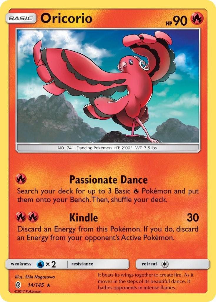 Oricorio #14 Pokemon Guardians Rising