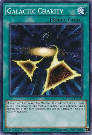 Galactic Charity MP15-EN032 YuGiOh 2015 Mega-Tin Mega Pack