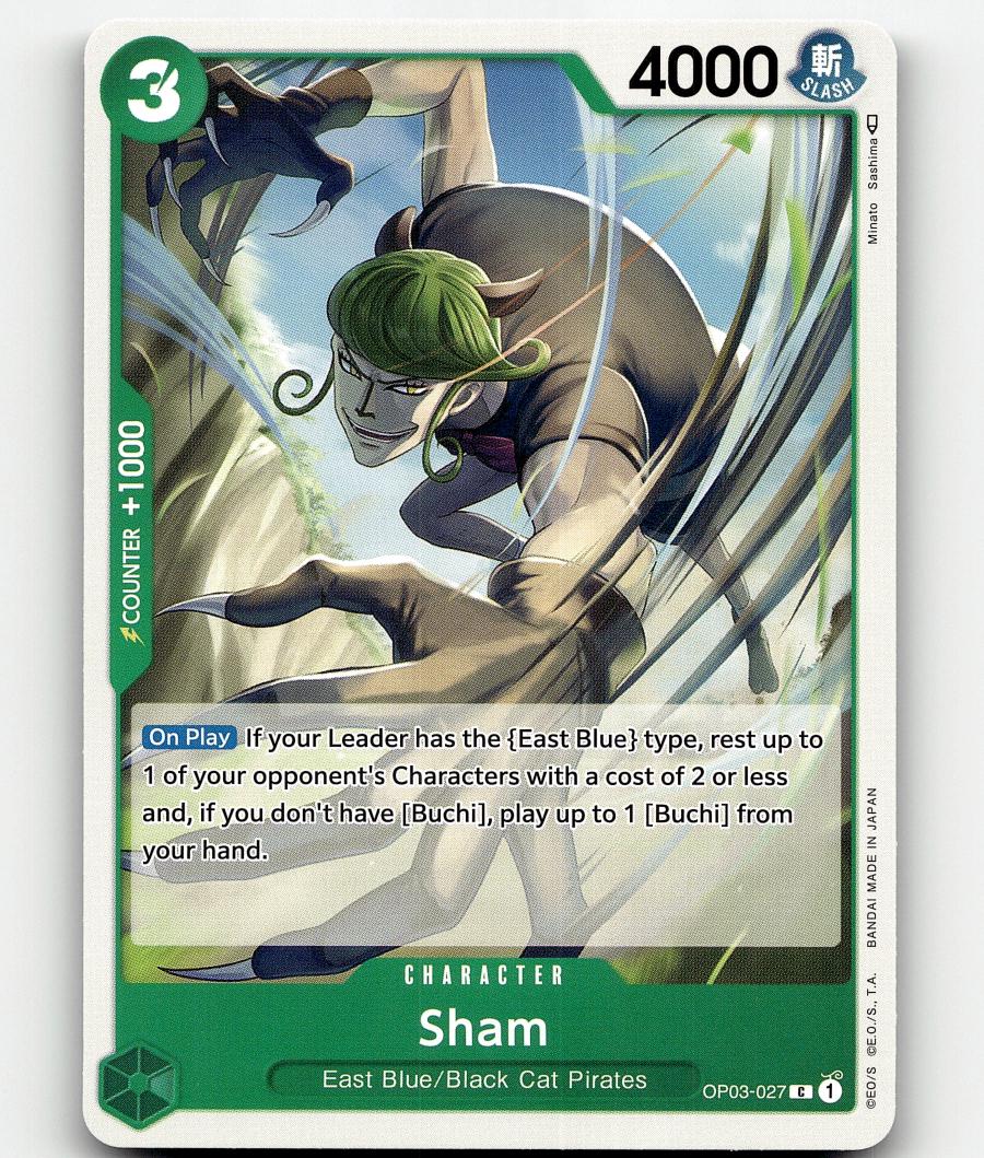 Sham OP03-027 One Piece Pillars of Strength
