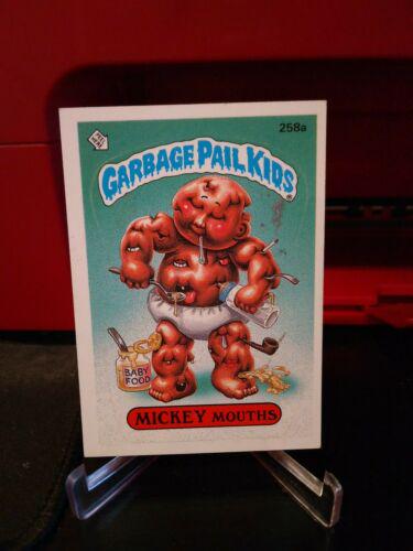 MICKEY Mouths #258a 1987 Garbage Pail Kids