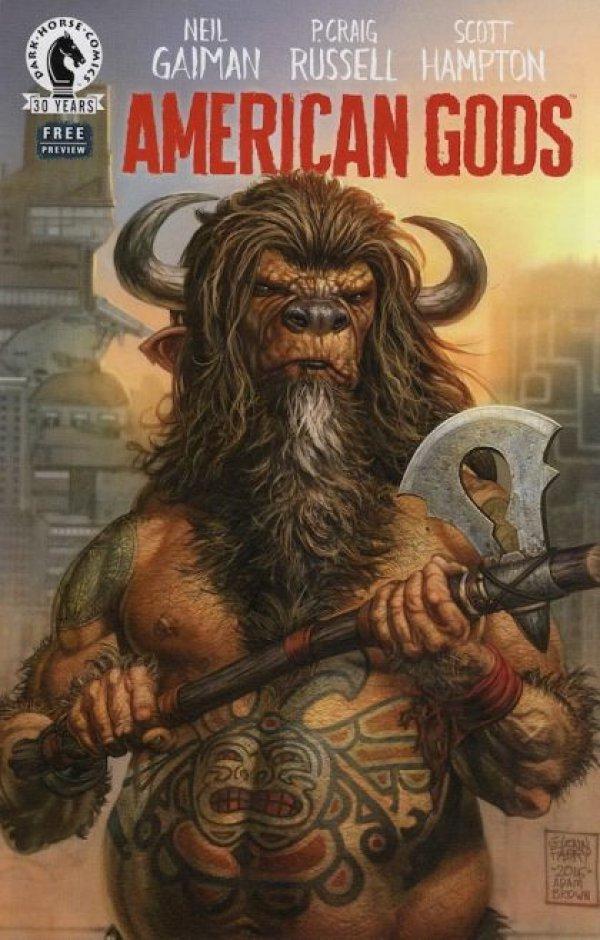 American Gods Ashcan #1 (2016) Comic Books American Gods