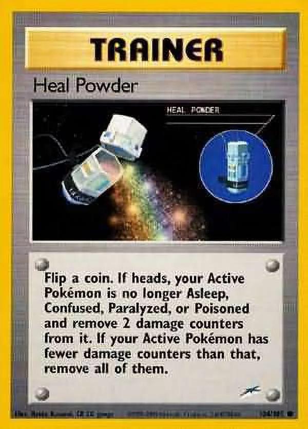 Heal Powder #104 Pokemon Neo Destiny