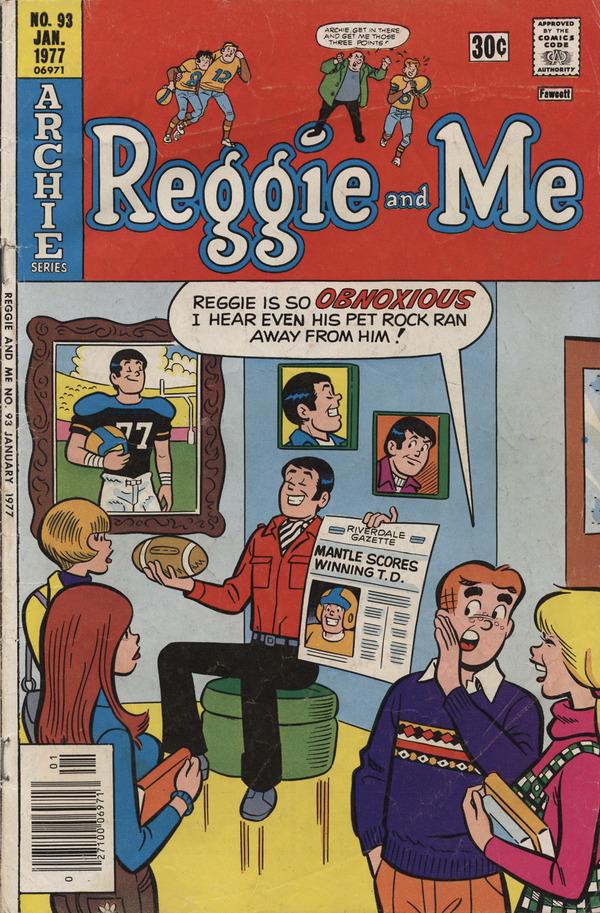 Reggie and Me #93 (1977) Comic Books Reggie and Me