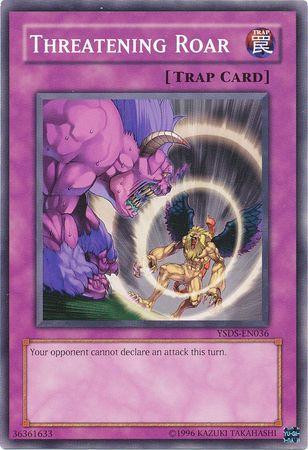 Threatening Roar YSDS-EN036 YuGiOh Starter Deck - Syrus Truesdale