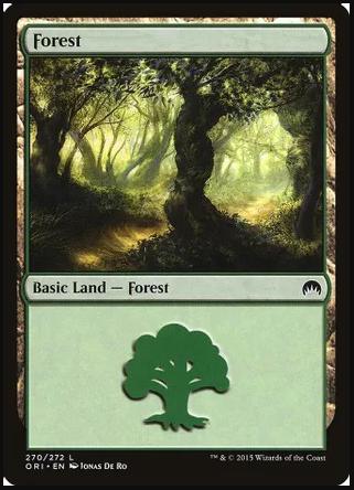 Forest #270 Magic Magic Origins