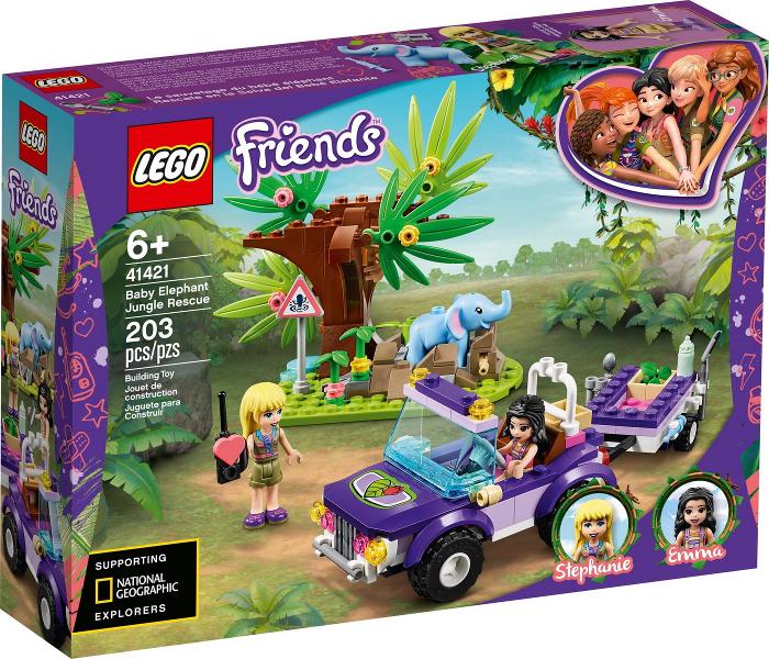 Baby Elephant Jungle Rescue #41421 LEGO Friends