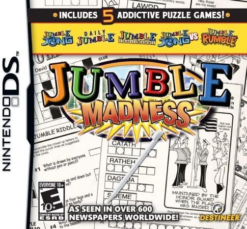 Jumble Madness Nintendo DS