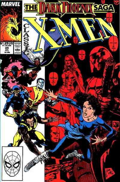 Classic X-Men #35 (1989) Comic Books Classic X-Men