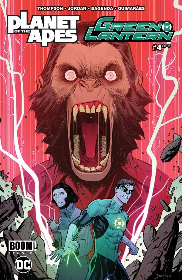 Planet of the Apes / Green Lantern #4 (2017) Comic Books Planet of the Apes Green Lantern