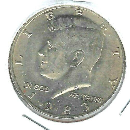 1983 P Coins Kennedy Half Dollar