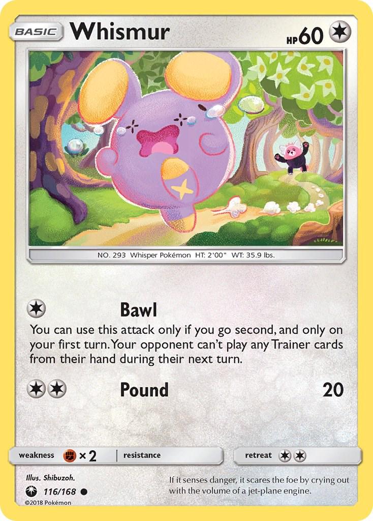 Whismur #116 Pokemon Celestial Storm
