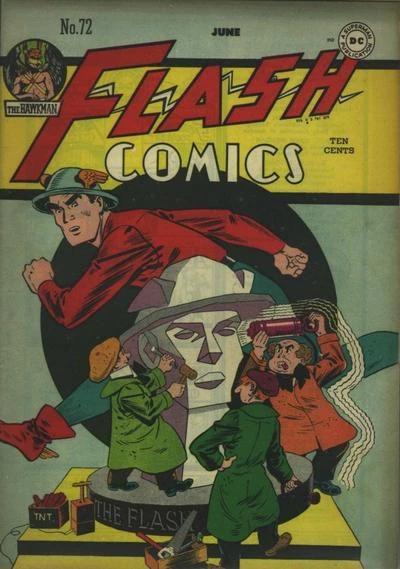 Flash Comics #72 (1946) Comic Books Flash Comics