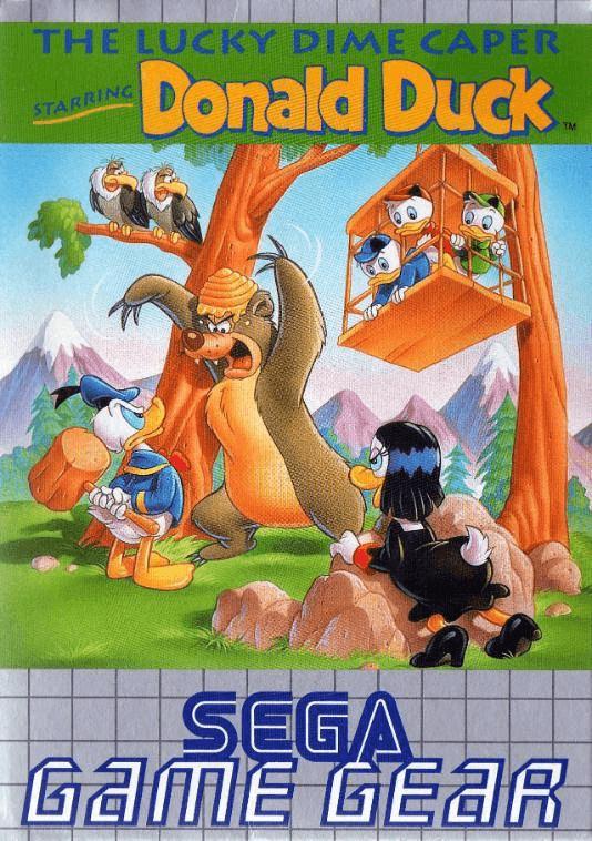 Lucky Dime Caper Starring Donald Duck PAL Sega Game Gear