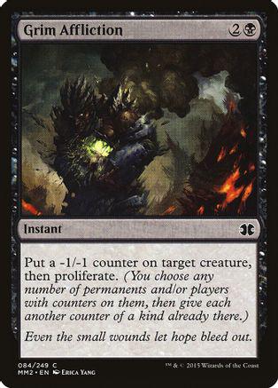 Grim Affliction (Magic Modern Masters 2015)