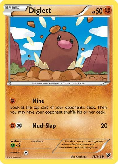 Diglett #58 Cover Art