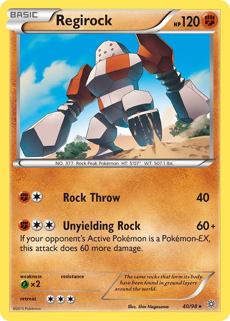 Regirock #40 Pokemon Ancient Origins